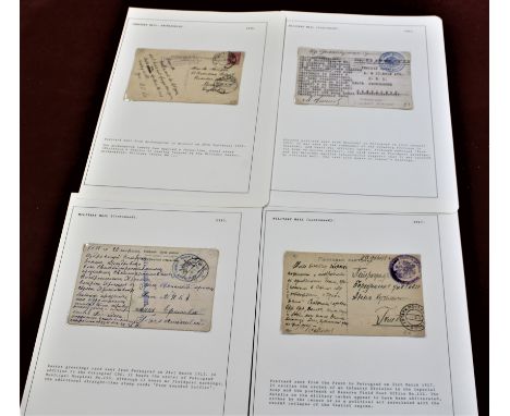 Russia 1915 Military Mail Picture postcard post free bearing Commander of the Sveaborg Fortress cachet, endorsed "from the Ar