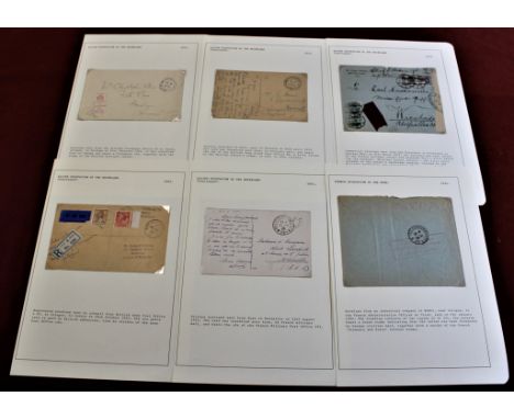 Germany Postal History 1919-1925 Allied Occupation of the Rhineland British Military Field post D2 Duren censor no 2822; Post