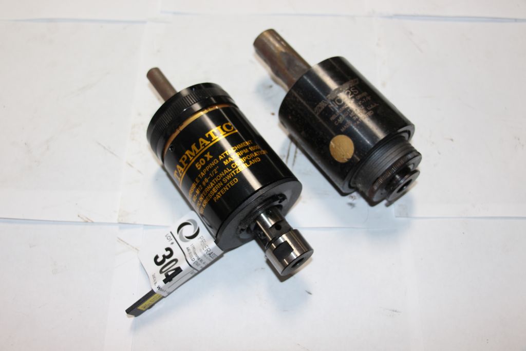 Tapmatic 50X reversible tapping attachment, cap M3M12 6 1/2"