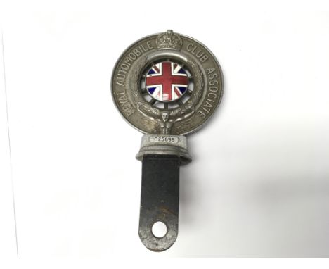 A Royal Automobile Club Associate car mascot.