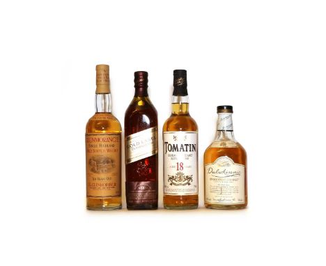 Assorted Whisky to include: Tomatin, Highland Single Malt Scotch Whisky, Aged 18 Years, old bottling, 43% vol, 700ml, one bot