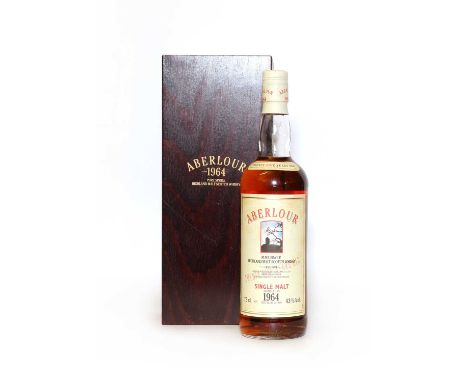 Aberlour, Limited Edition Single Malt Scotch Whisky, 1964, 25 years old, bottled in 1989, 43% proof, 75cl, in original presen