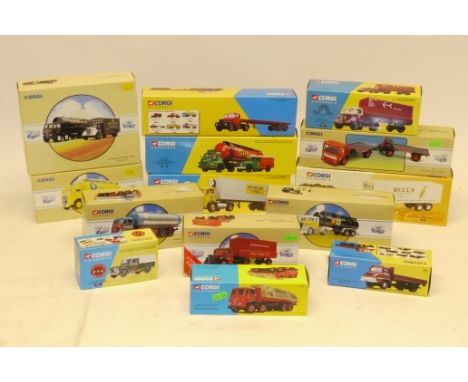 Corgi Classic Commercial Vehicles, A boxed collection of vintage vehicles, including, 21303 Whisky Collection, AEC Ergomatic,