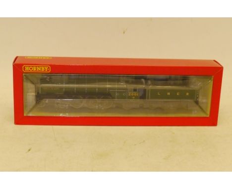 Hornby (China) OO Gauge R3246TTS LNER green Class P2 'Cock of the North', with Digital TTS Sound, in original box, E, box VG 