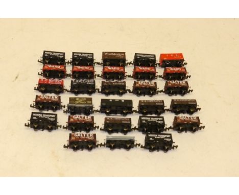 Unboxed N Gauge 4-wheeled Freight Stock by Bachmann Dapol and others, the majority private owner coal wagons, comprising 6 Sa