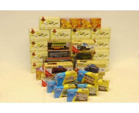 Corgi Matchbox and Other Models of Vintage Vehicles,  A collection of boxed mostly commercial  1:43 scale models, including C