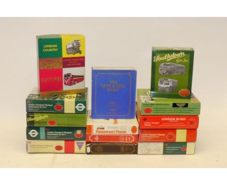 Exclusive First Editions, A collection of 1:76 scale boxed sets and gift sets of vintage buses and coaches, some limited edit