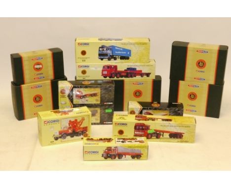 Corgi British Road Services, A boxed collection of vintage commercial vehicles some, Premium and limited edition examples, in