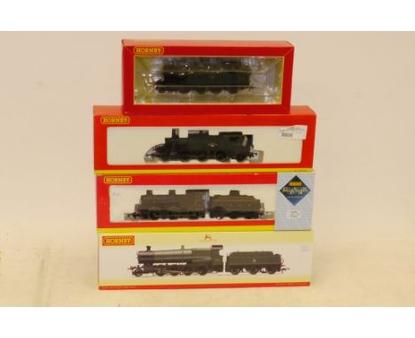 Hornby (China) 00 Gauge Steam Locomotives, R2357 BR green 61XX 2-6-2T No 6167, R3123 GWR green 42XX 2-8-0T '4283' , R2916 GWR