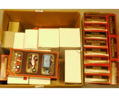 Matchbox Models of Yesteryear, A collection of limited edition 1:43 scale vintage commercial vehicles many with branding, all