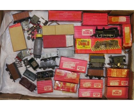 Hornby-Dublo 2-rail OO Gauge Locomotives and Rolling Stock, including boxed 2-6-4T no 80033, unboxed R1 class 0-6-0T 31337 in