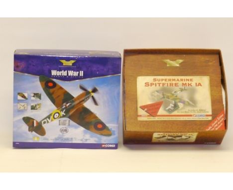 Corgi Military Aviation Archive, A boxed duo, both 1:32 scale, both limited edition comprising, AA33902 Supermarine Spitfire 