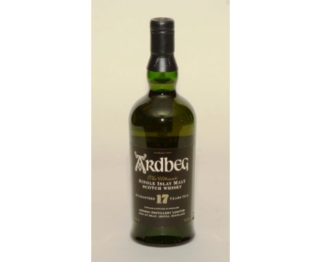 Ardbeg 17 Year Old Single Islay Malt Scotch Whisky, 40% vol, 70cl, boxed