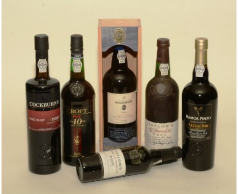 Warre's 1994 Late Bottled Vintage Port, 20% vol, 75cl, in case, together with Ramos Pinto Collector Reserve Port, 19.5% vol, 
