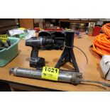 18V DRILL, JACK AND GREASE GUN