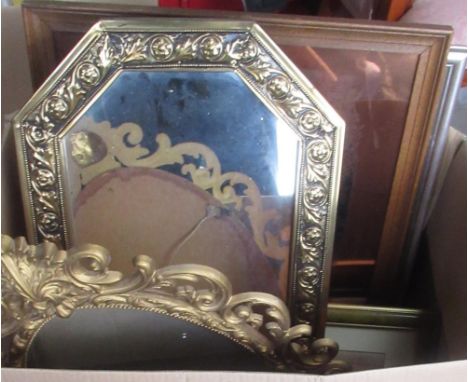 Collection of modern prints to include portrait montage of Margot Fonteyn signed Colin Bithell, engraved copper plate hunting