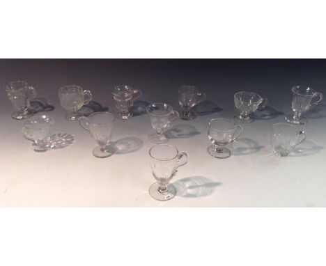 Custard Cups, various designs and periods (12)