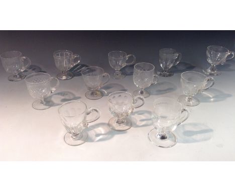 Custard Cups, various designs and periods (12)