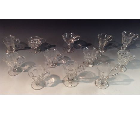Custard Cups, various designs and periods (12)