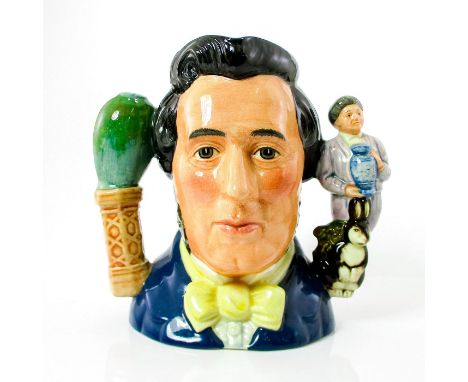 Style Three. Blue, black, yellow and brown coloration.In the 1860's, with decorative wares expanding, Henry Doulton was persu