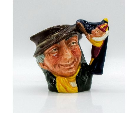 Brown hat; green coat; yellow scarf.Coming to England in the 17th century by way of Italy and France, the Punch and Judy pupp