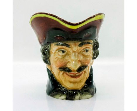 Style One, pistol handle. Brown hat; mask up; green coat; white cravat.Dick Turpin (1705 - 1739) joined forces with fellow hi