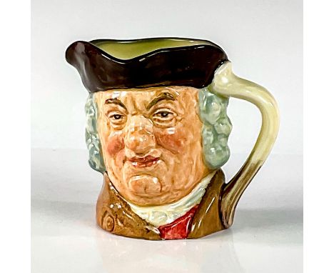 Dark brown hat; light brown, maroon and white robes.A celebrated poet, essayist and lexicographer, Dr. Johnson (1709 - 1784) 