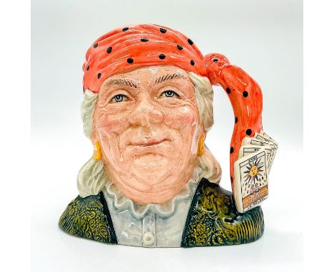 Style Two. Orange polka-dot bandana, light blue shirt.Beginning in 1991, one jug was selected as the Character Jug of the Yea