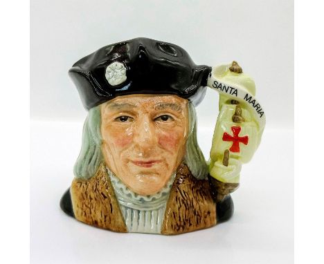 Style Two, Santa Maria ship handle. Brown, light brown, grey and cream coloration.This jug was issued to recognize the 500th 