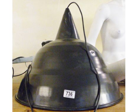 LIGHT FITTING. Industrial style ceiling light fitting