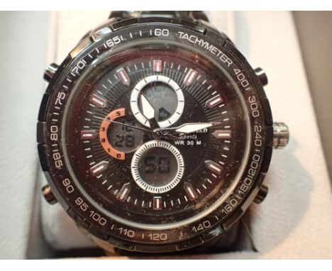 Globenfeld new old stock wristwatch with ceramic strap