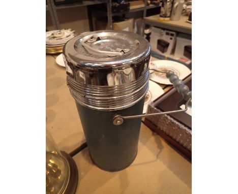 Vintage eagle thermos flask made in Japan