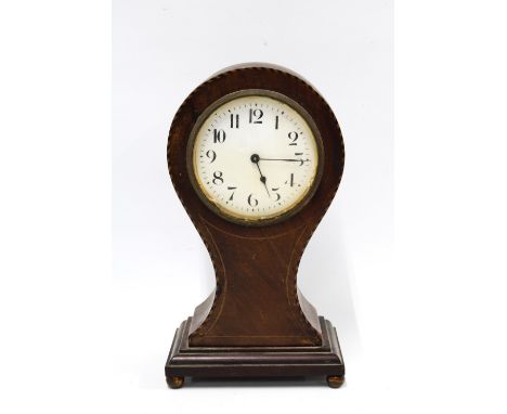 Early 20th century mahogany mantle clock 