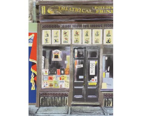 Glynn Boyd Harte, lithograph, Pollocks Toy Museum, signed in pencil, no. 81/150, sheet size 24.5" x 17.5", unframed

Good con