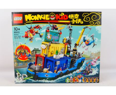 Lego - A boxed factory sealed Lego 'Monkie Kid' 2020 #80013 Monkie Kid's Team Secret HQ. The set is presumed to be in Mint co