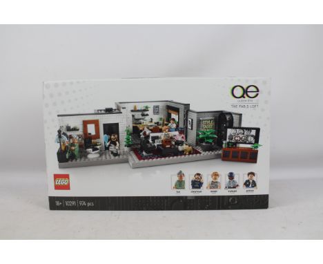 Lego - A boxed factory sealed 2021 #10291 Queer Eye - The Fab 5 Loft. The set is presumed to be in Mint condition being in a 