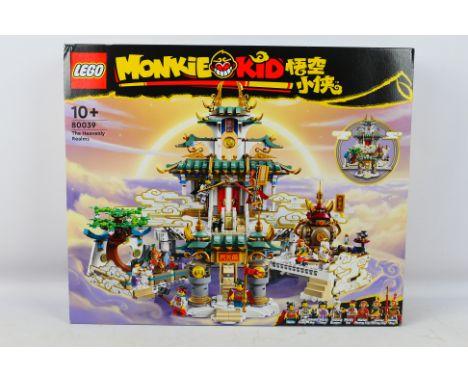 Lego - A boxed factory sealed Lego 'Monkie Kid' 2022 #80039 The Heavenly Realms. The set is presumed to be in Mint condition 