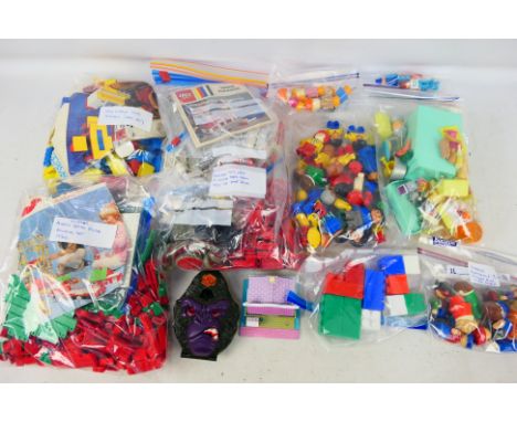 Lego - Airfix - Bluebird - Mattel - Others - A mixed group of unboxed / loose vintage children's toys. Lot includes a Polly P