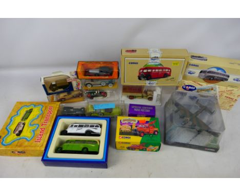 Corgi - Matchbox - Rio - Others -  A mixed lot of 15 die cast vehicles to include #16101 Scammell Highwayman Crane Set, #9774