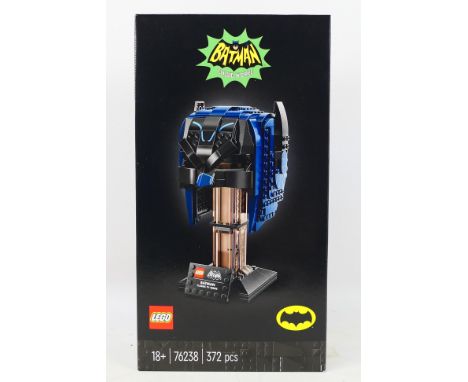 Lego - A boxed factory sealed 2021 #76238 Classic TV Series Batman Cowl. The set is presumed to be in Mint condition being in