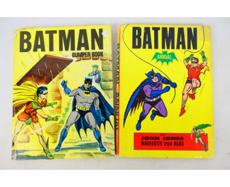 Batman - Two vintage and collectible 'Batman annuals. Lot consists of Batman Annual 1967; together with Batman Bumper Book 19