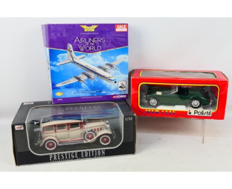 Anson - Polistil - Corgi - 3 diecast items to include #AA31505 1/144 scale Bristol Britannia 307 British United Airways (G-AN