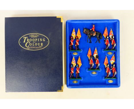 Britains - A Limited Edition Trooping the Colour #1987 set (1/3000). Item appears to be in excellent condition in an excellen