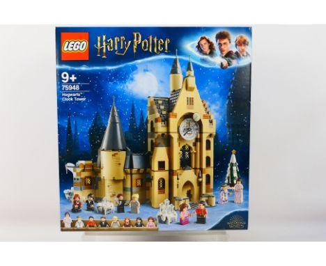 Lego - A boxed factory sealed 2019 Lego 'Harry Potter'' #75948 Hogwarts Clock Tower. The set is presumed to be in Mint condit