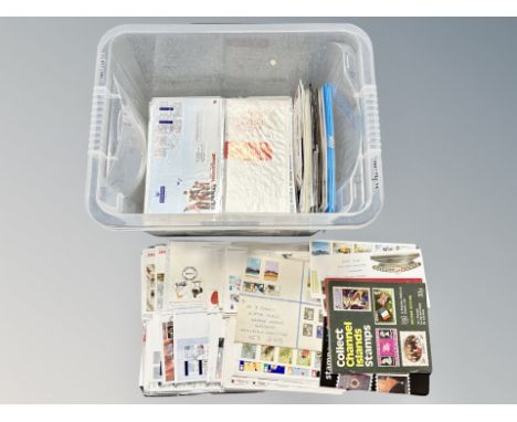 A box of first day covers 
