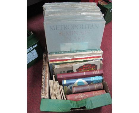 Books - Metropolitan Seminars in Ar (x 12). Weinstein Precious and Semi-Precious Stones 1929. Dorothy K Colliness, Eugene Wol