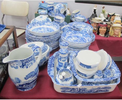 Copeland Spode Italian Table Ware, of approximately 100 pieces, including vegetable dishes, casseroles, jug 19cm high, dinner