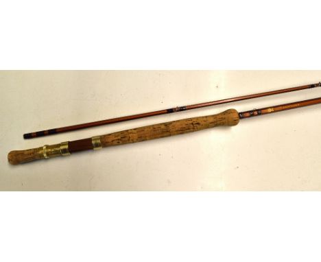 Bruce and Walker Hexagraph The Bruce Salmon/Sea Trout Fly rod - 10ft 6in 2pc line 7/9#, anodised screw locking reel fittings,