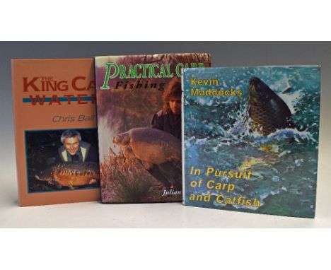 Ball, Chris - "The King Carp Waters" 1993. 160pp. Fine in dw. Croxwood Press. Cundiff, Julian:  Practical Carp Fishing.  1993