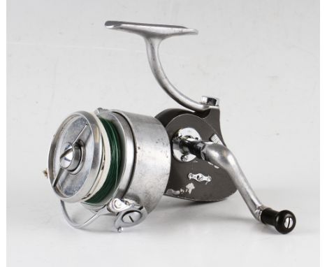 Hardy Bros Exalta spinning reel - LHW with full bale arm, reversible alloy foot, folding handle plus alloy spanner- usual rim